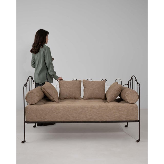 19th Century 19th Century France Black Iron Daybeds For Sale - Image 5 of 11