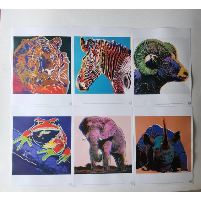 1989 Andy Warhol Endangered Species Prints in Original Portfolio For Sale - Image 12 of 12