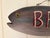 Mid 20th Century Vintage New England-Style Hand-Carved Fish Bait & Tackle Folk Art Sign For Sale - Image 5 of 13