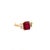 Traditional Natural Ruby Sapphire Ring 6.5 14k Y Gold 2.51 TCW Certified For Sale - Image 3 of 18