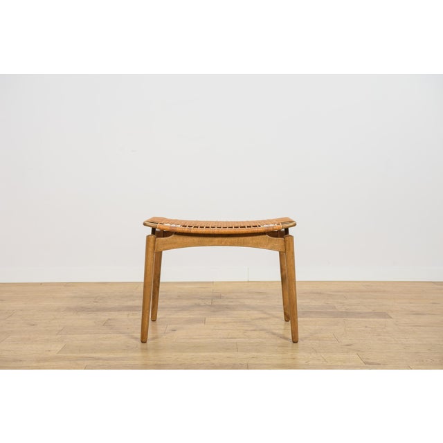 Mid-Century Stool by Sigfrid Omann for Ølholm Møbelfabrik, Denmark, 1960s For Sale - Image 4 of 12