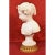 Antique Marble Statue, Bust of Young Girl with Flower Wreath, 19th-Century For Sale - Image 3 of 11