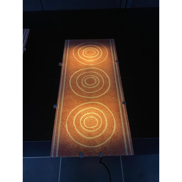 Pink Glass Gyllen Wall Lamp by Julia Treutiger for Ikea, 1990 For Sale - Image 15 of 16