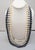 Metal Vintage 1980s Signed Les Bernard 3-Strand Faux-Pearl Necklace For Sale - Image 7 of 11