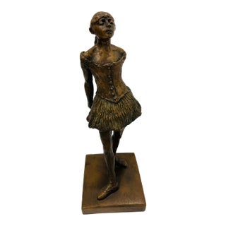 After Degas Ballerina Sculpture Reproduction For Sale