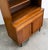 1960s Mid Century Modern China Cabinet Hutch Glass Display Walnut Furniture Drawers For Sale - Image 12 of 12