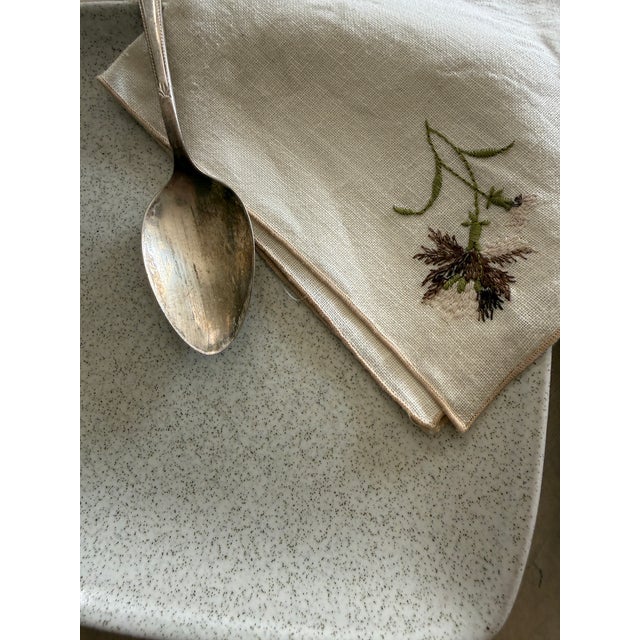 Vintage Glidden Pottery Speckled Square 8.25” Plates – Mid-Century California Stoneware, Set of 2 For Sale - Image 9 of 10