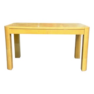 Karl Springer Goatskin Desk c.1970 For Sale