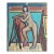 1950s Modernist Leaning Figurative Nude Gouache Painting For Sale