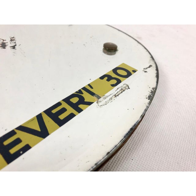 Art Deco Advertising Mirror from Brno, Czech Republic, 1930s For Sale - Image 12 of 16