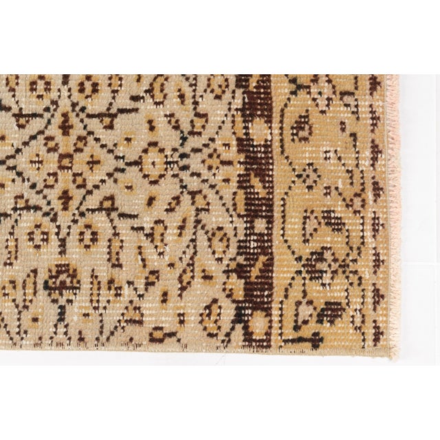 1960s Oushak Vintage Runner Rug For Sale - Image 5 of 10