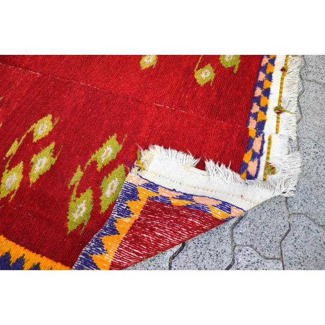 1960s Turkish Tribal Bohemian Rug For Sale - Image 10 of 11