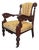 19th C. American Victorian Renaissance Revival Parlor Armchair For Sale