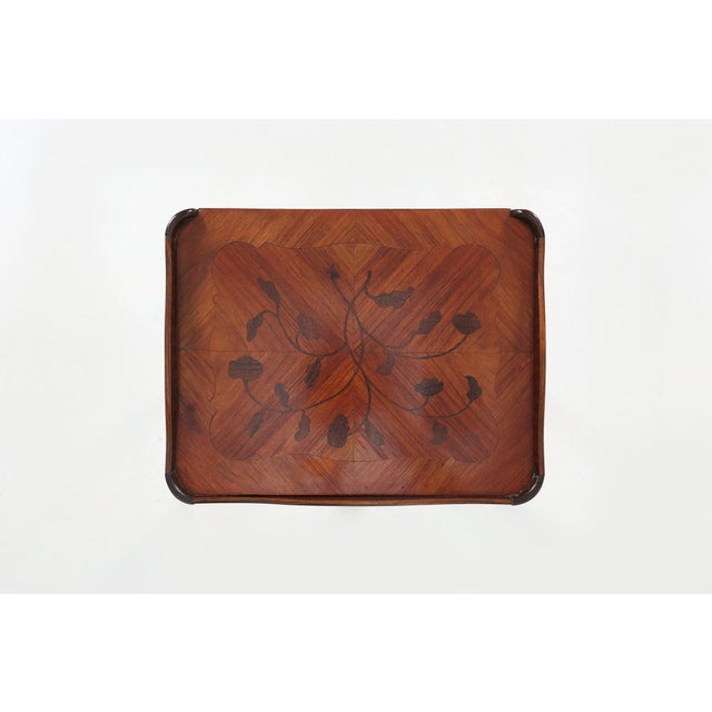 Brown 20th Century Napoleon III French Nightstand, 1950s For Sale - Image 8 of 13