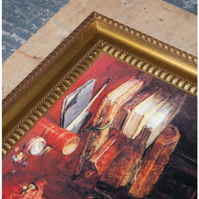 Library Setting Print, Framed For Sale - Image 6 of 11