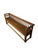 19th Century Walnut Bench with Worked Backrest and Armrests For Sale - Image 5 of 6