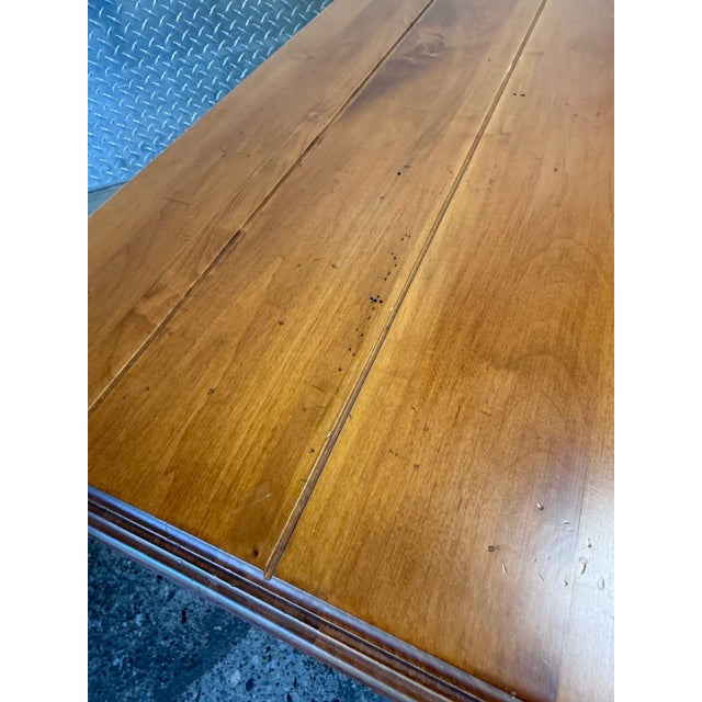 Wood Late 20th Century Nichols and Stone Rustic French Country Coffee Table For Sale - Image 7 of 10