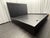 Rh Bezier Panel Bed — King Black Oak | Bronze Accents | 56" Headboard For Sale - Image 15 of 18