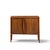 Wood Unagusta Mid Century Walnut Curved Nightstands - Pair For Sale - Image 7 of 12