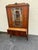 Early 20th Century Jacobean Revival Style Walnut Display China Cabinet For Sale - Image 14 of 14