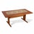 A beautifully made Danish teak dining table by Gangso Møbler, showcasing clean lines and excellent craftsmanship. The warm...