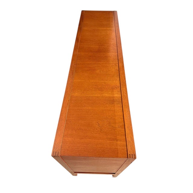 Ole Gjerlov Knudsen & Torben Lind Teak Sideboard for France & Sons For Sale - Image 14 of 15