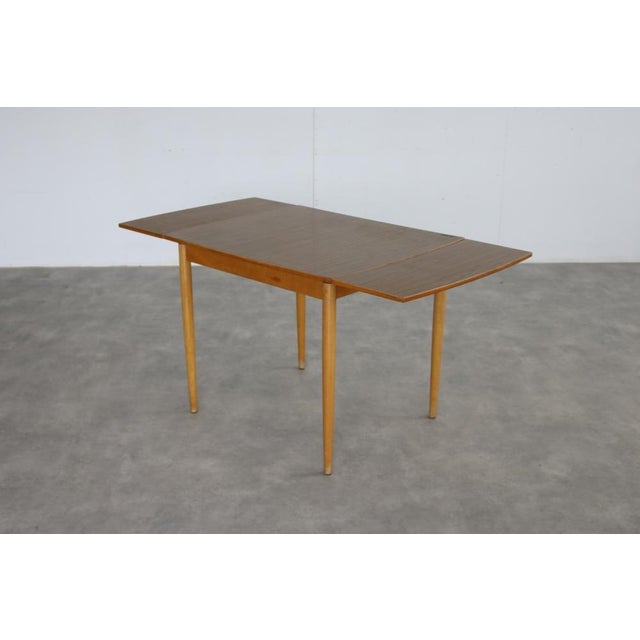 Vintage Swedish Extendable Dining Table, 1960s For Sale - Image 4 of 8