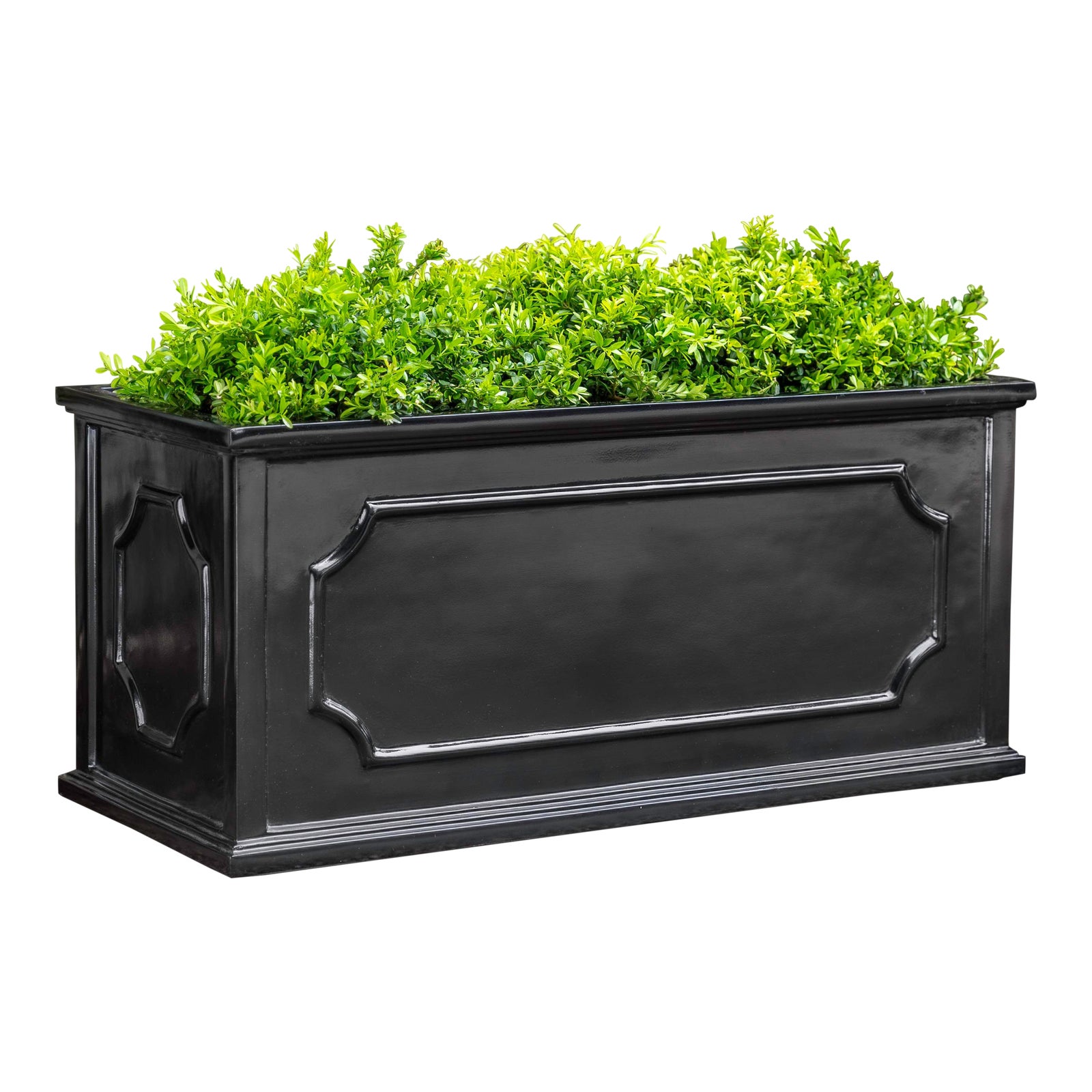 Andover Window Box, Large, Glossy Black Chairish