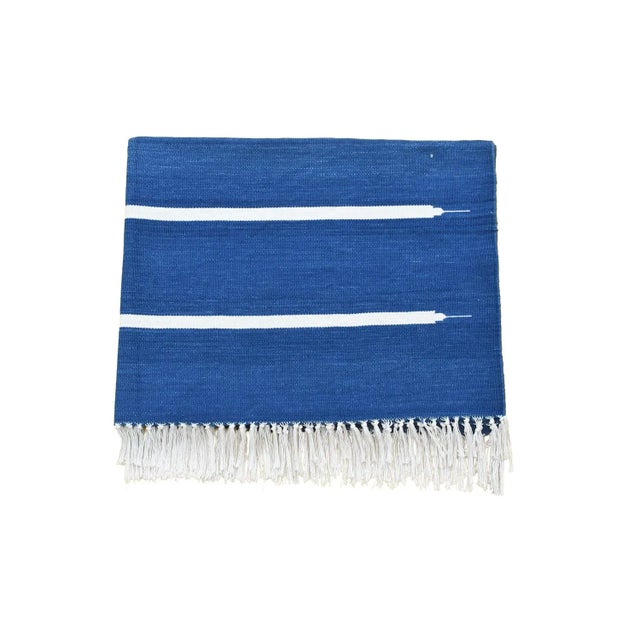 Casa Cosima Adina Rug, 5x8, Blue For Sale - Image 4 of 5