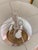 Late 20th Century Barley Twist Bleached Wood Table Lamp With Linen Drum Shade For Sale - Image 4 of 6