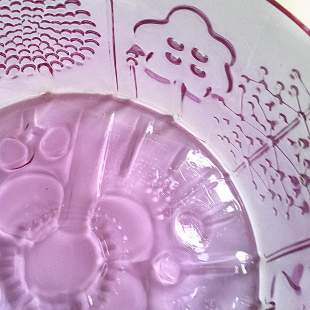 Glass Large Glass Bowl by Oiva Toikka for Iittala, 1960s For Sale - Image 7 of 10