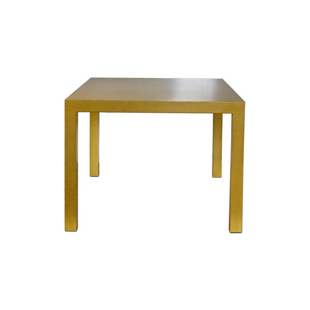 Custom Made Parsons Dining Table For Sale - Image 4 of 9