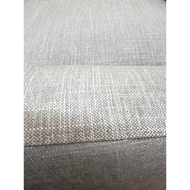 Kravet Kravet Club Chair Gray Upholstered For Sale - Image 4 of 5