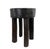 African Vintage Wood Milk Stool Hehe Gogo People Tanzania 14.25 " H For Sale - Image 4 of 10