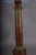 Neo-Classical Turned Wood and Brass Column Table Lamp with Pleated Shade, 1950s For Sale - Image 6 of 11