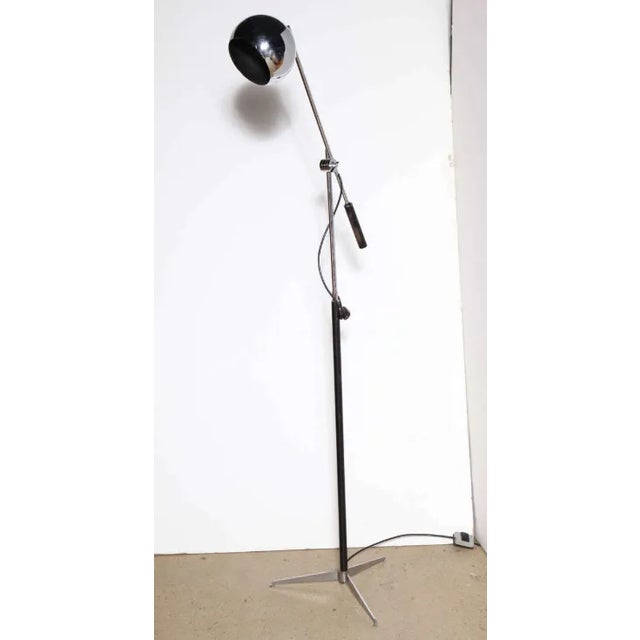 Mid-Century Modern 1960s Attributed to Gino Sarfatti Tripod Floor Lamp For Sale - Image 3 of 10