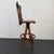 1920s Oak Craftsman Swivel Architect's Drafting Stool For Sale - Image 4 of 12