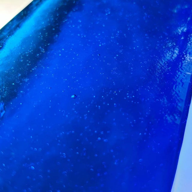 Scandinavian Glass Door Handle from Lindshammar Glassworks, Sweden, 1960s For Sale - Image 9 of 12