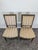 Louis XVI Armchairs with Painted Decoration, Set of 2 For Sale - Image 6 of 7