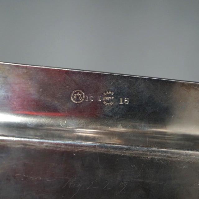 English Antique Five Piece Figural Reed & Barton Figural Silver Plated Tea Set C1890 For Sale - Image 3 of 12