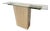 Artedi Travertine Console Table For Sale