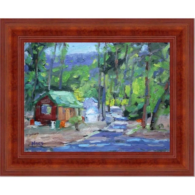 Original Abstract Impressionist Landscape For Sale - Image 4 of 4