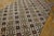 Mid 20th Century 1960s Gray Diamond Vintage American Hooked Rug 5' 11" X 8' 6" Handknotted Wool Carpet For Sale - Image 5 of 18