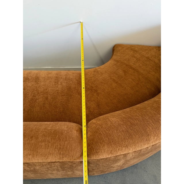 Abruzzo Sectional in Brown Chenille For Sale - Image 14 of 14
