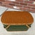 Mid-Century Modern Vintage MCM Hawkeye Burlington Woven Picnic Basket For Sale - Image 3 of 5