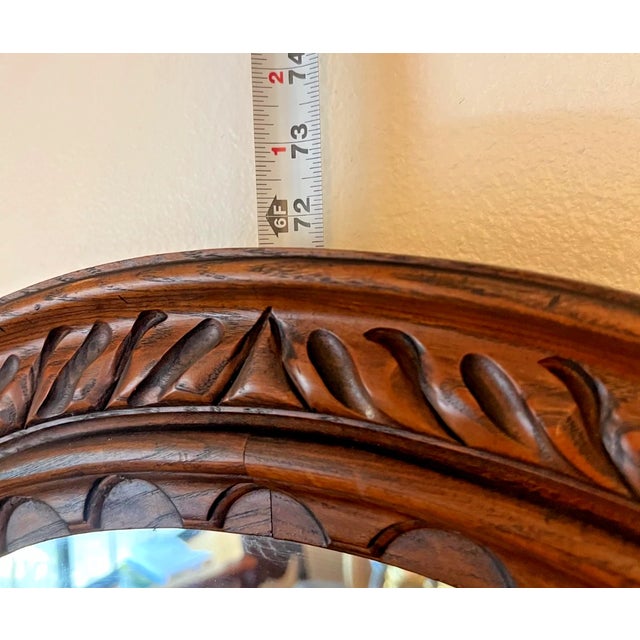 Antique Sideboard, Buffet, Console, Hand Carved, Mirror, Renaissance Revival For Sale - Image 15 of 16