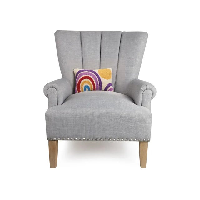 Rainbow And Sun Hook Pillow, 12" x 8" Chairish