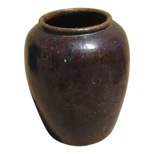 Large Antique South East Asian Wine Storage Martaban Jar