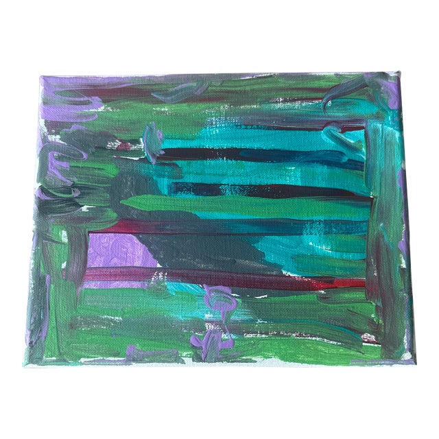 Original Acrylic Abstract Artist Collaboration Painting For Sale