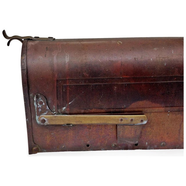Vintage Copper Mailbox Chairish